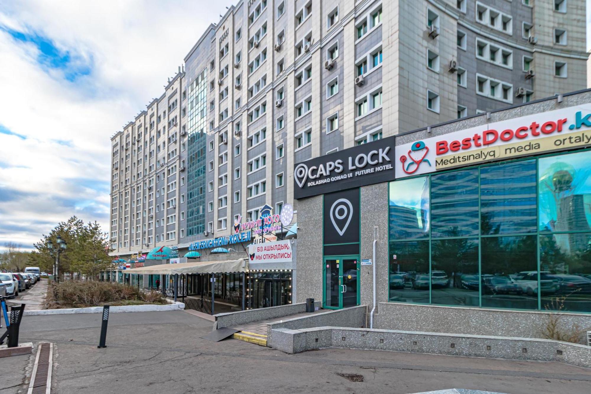 Caps Lock Future Hotel อัสตานา ภายนอก รูปภาพ